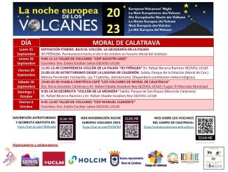 Noche europea de los Volcanes 2023  - Campo de Calatrava