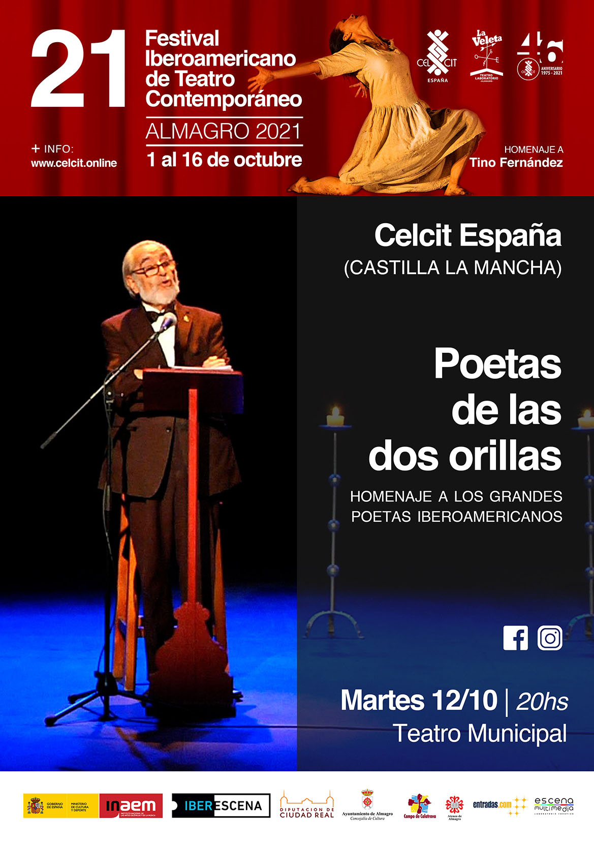 Continúa la atractiva programación del Festival Iberoamericano de Teatro para este puente, con siete espectáculos