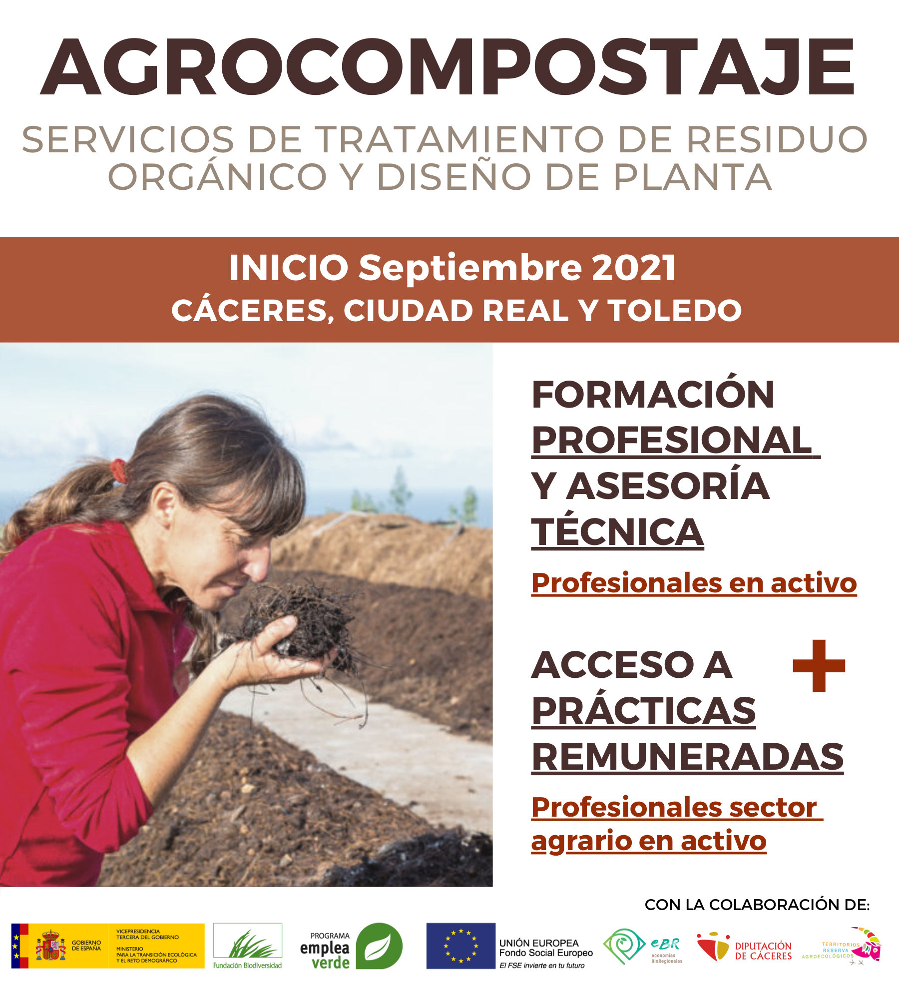 Formación profesional y asesoría técnica: AGROCOMPOSTAJE