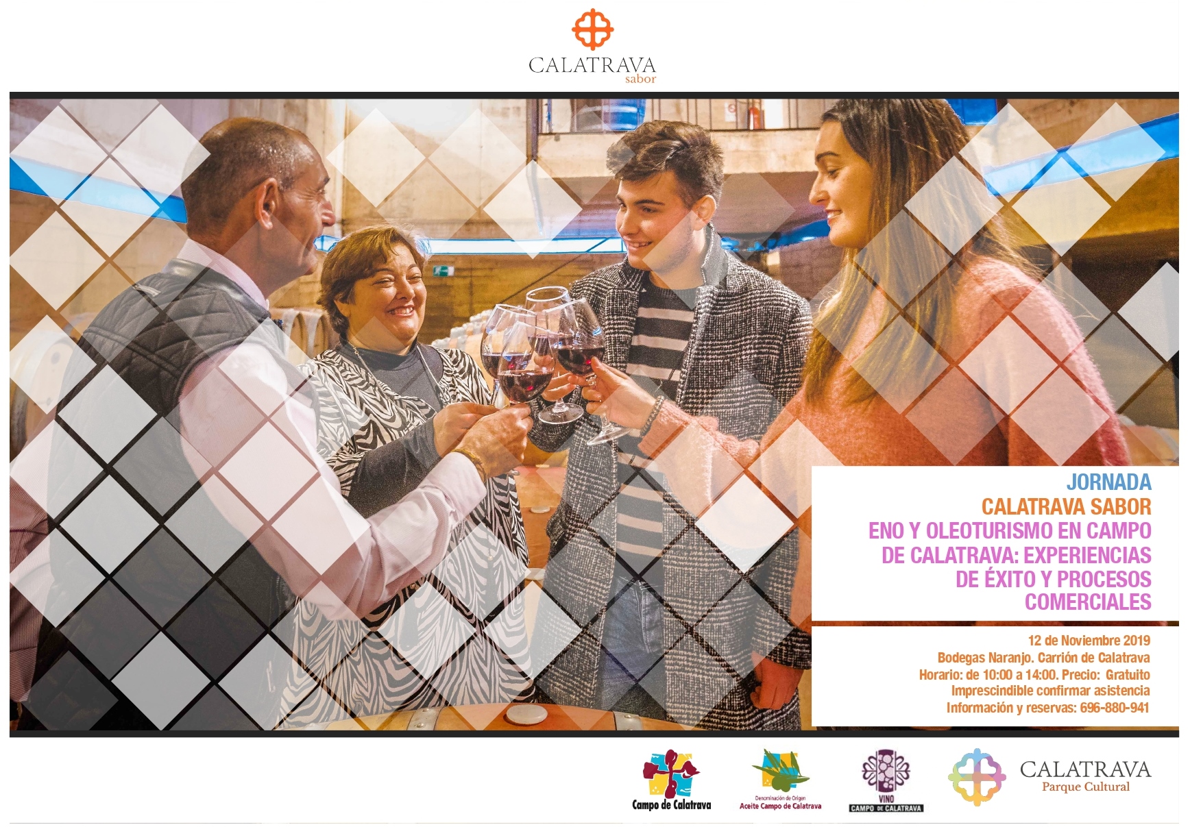 “Calatrava Sabor” se presentará en una jornada sobre experiencias de éxito en enoturismo y oleoturismo