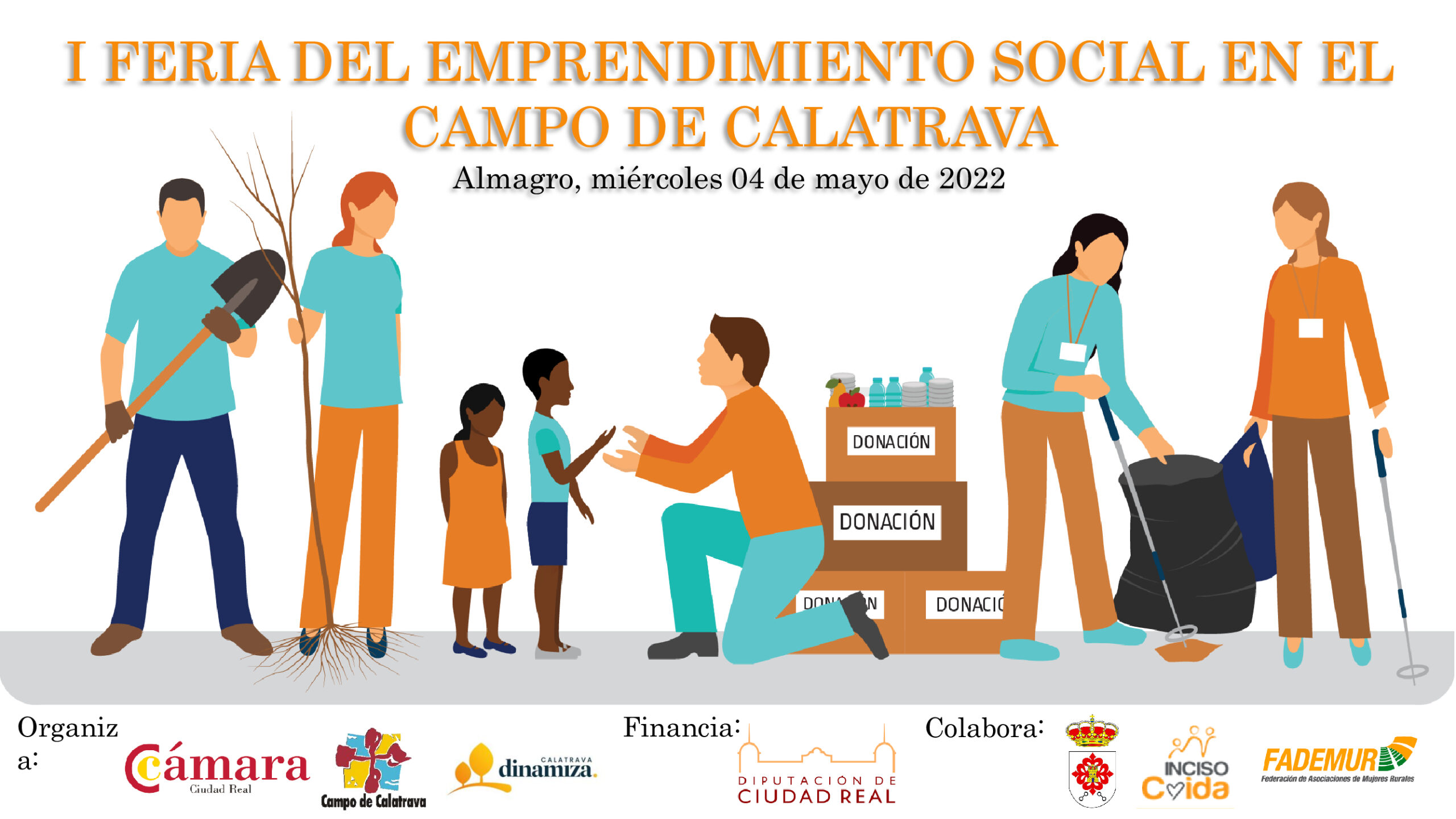 Feria del emprendimiento social en el Camo de Calatrava