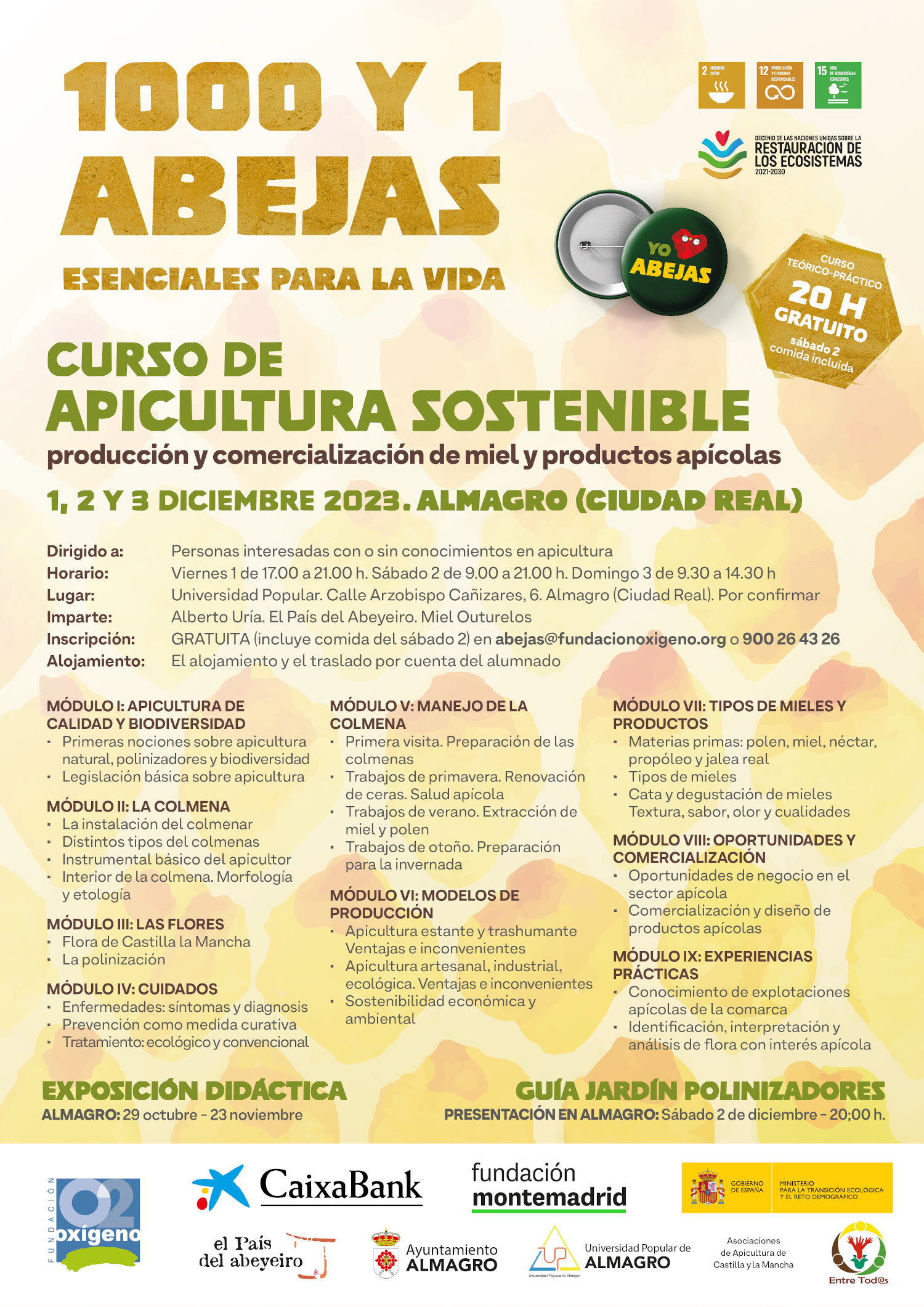 Curso de APICULTURA Sostenible