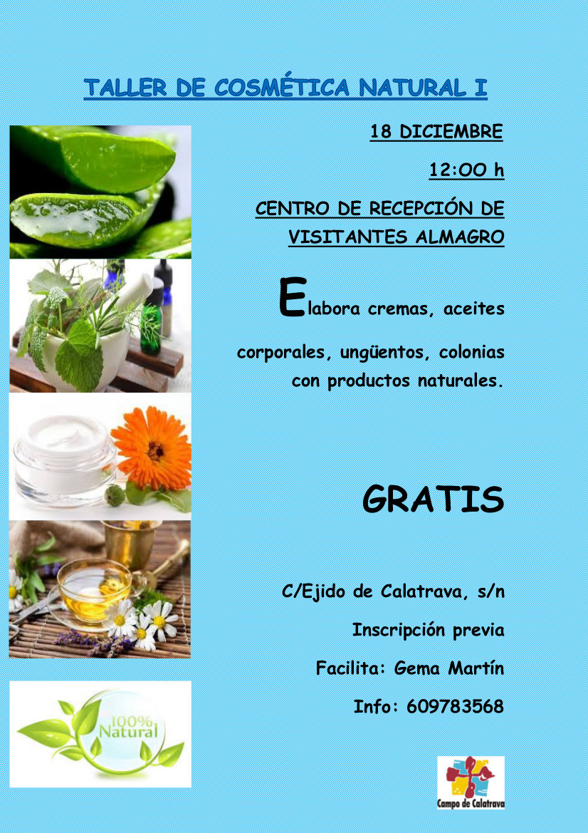 Taller de Cosmética Natural I