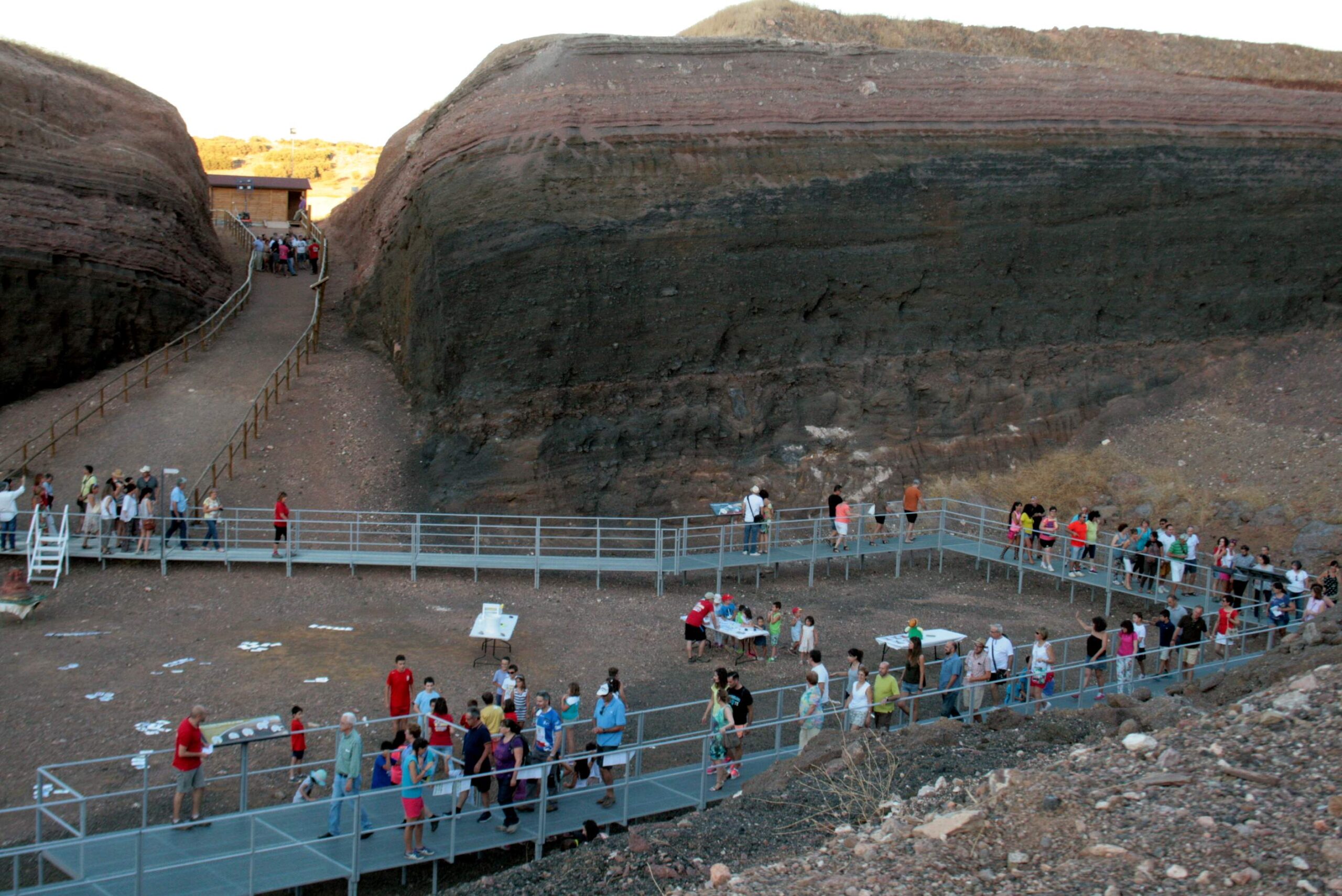 Unas 9.500 personas pasaron por el museo-volcán “Cerro Gordo” de Granátula de Calatrava en 2016