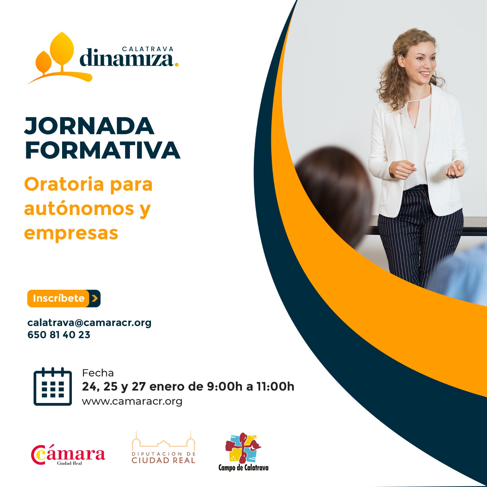 Taller formativo: Oratoria para Autónomos y Empresas