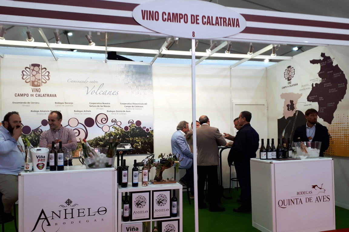 Vino Campo de Calatrava desplegó todo su potencial en FENAVIN 2019