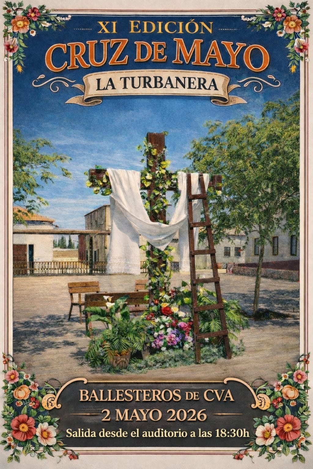 XI edición Cruz de Mayo. La Turbanera. Ballesteros de Calatrava