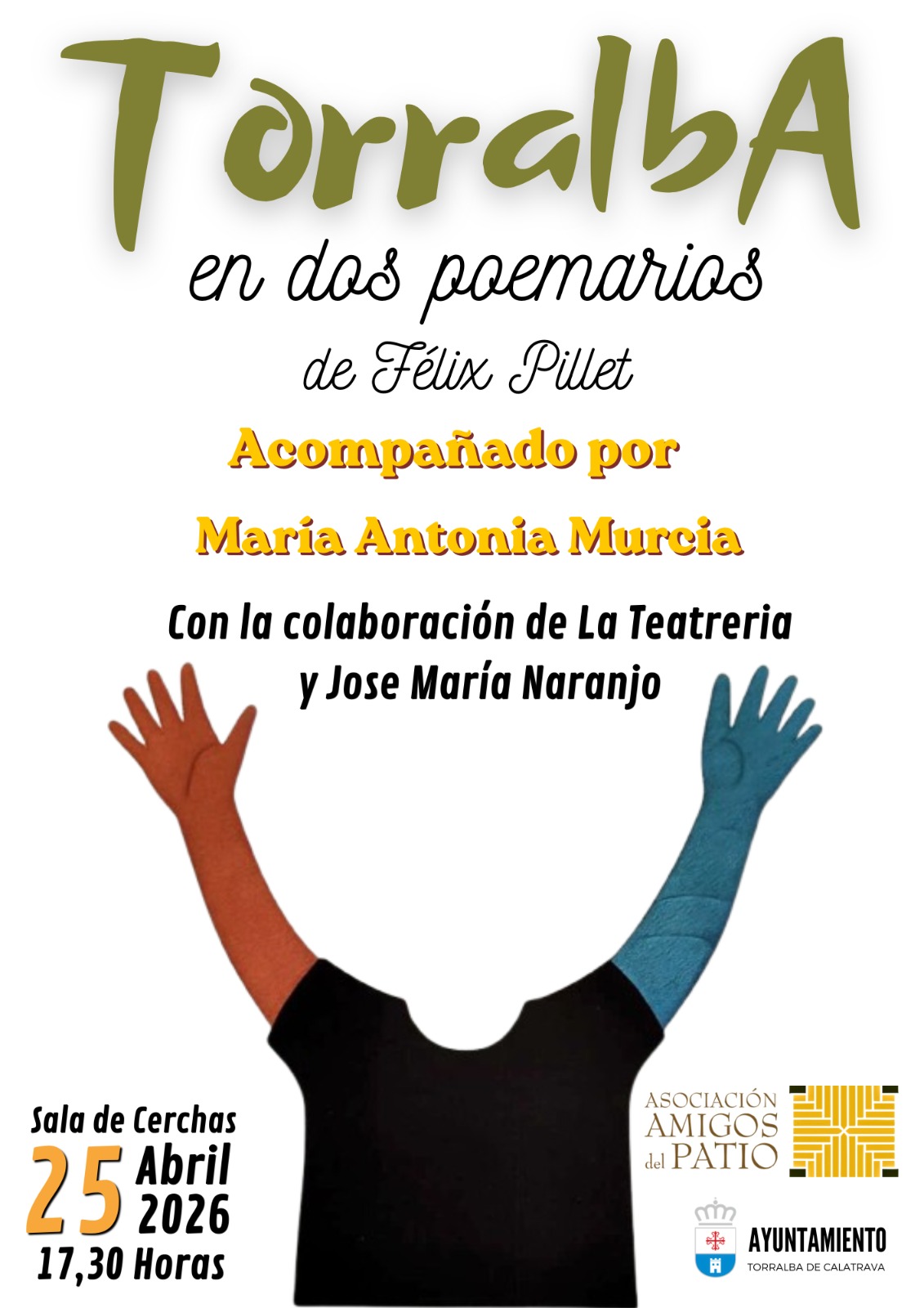 Semana del Libro. Torralba en dos poemarios de Félix Pillet. Torralba de Calatrava