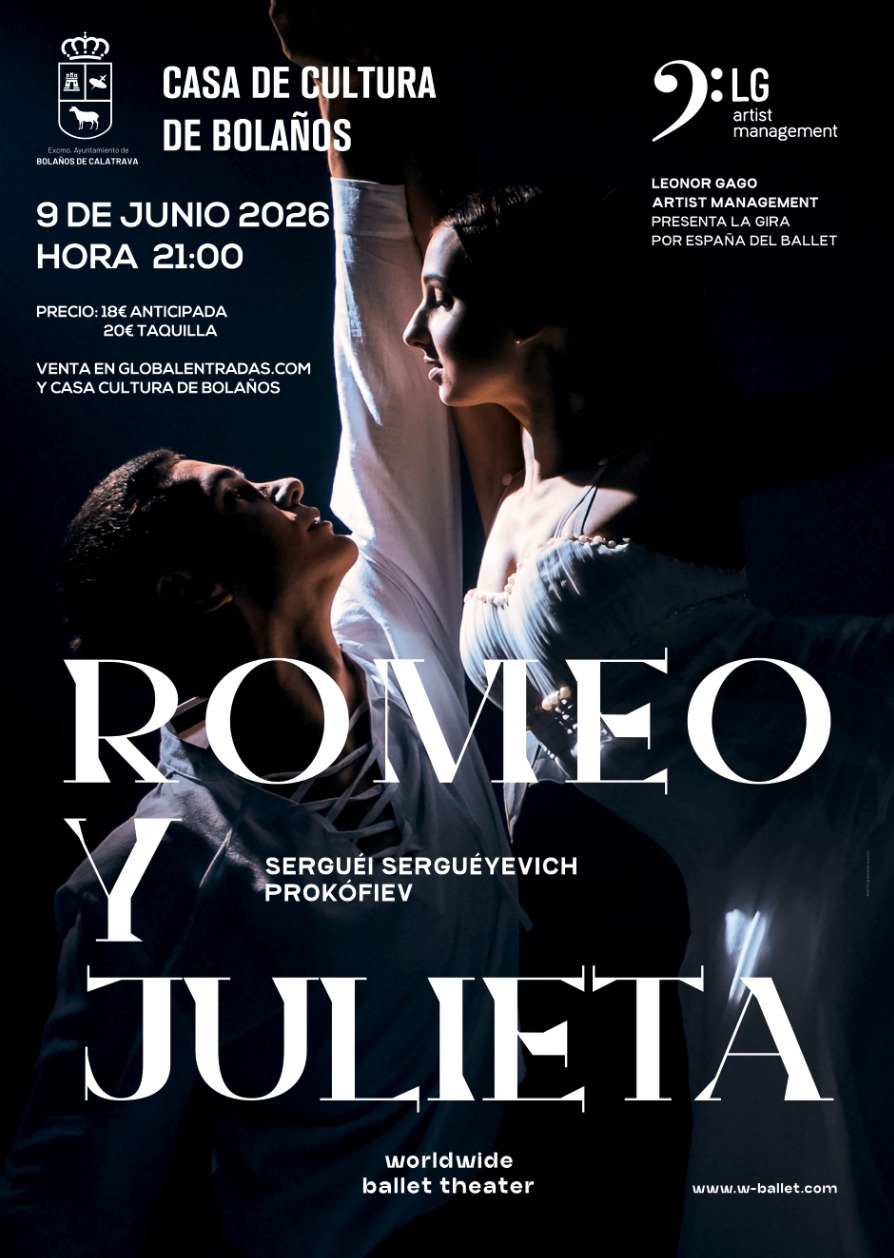 Obra teatral. Romeo y Julieta. Bolaños de Calatrava.