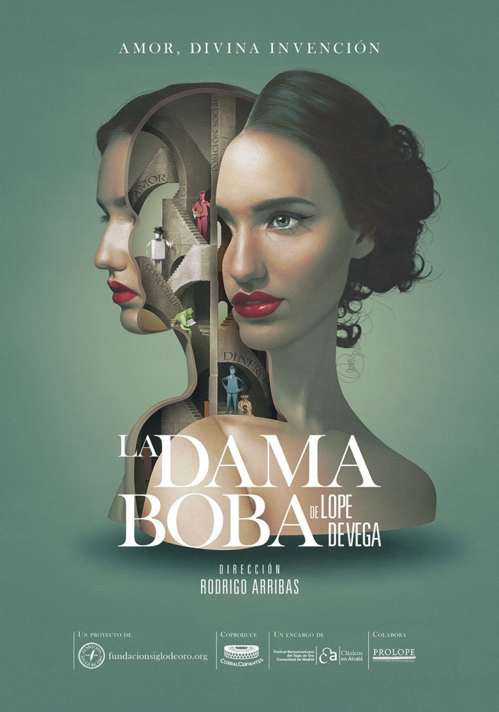 Obra de teatro. La dama boba. Almagro