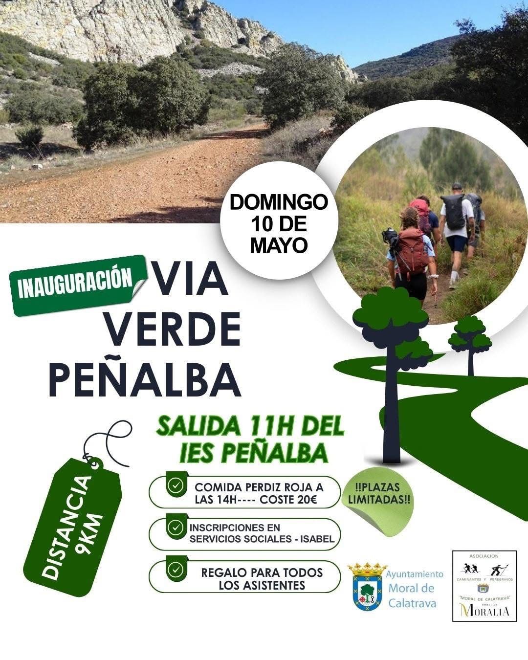 Ruta Vía verde Peñalba. Moral de Calatrava