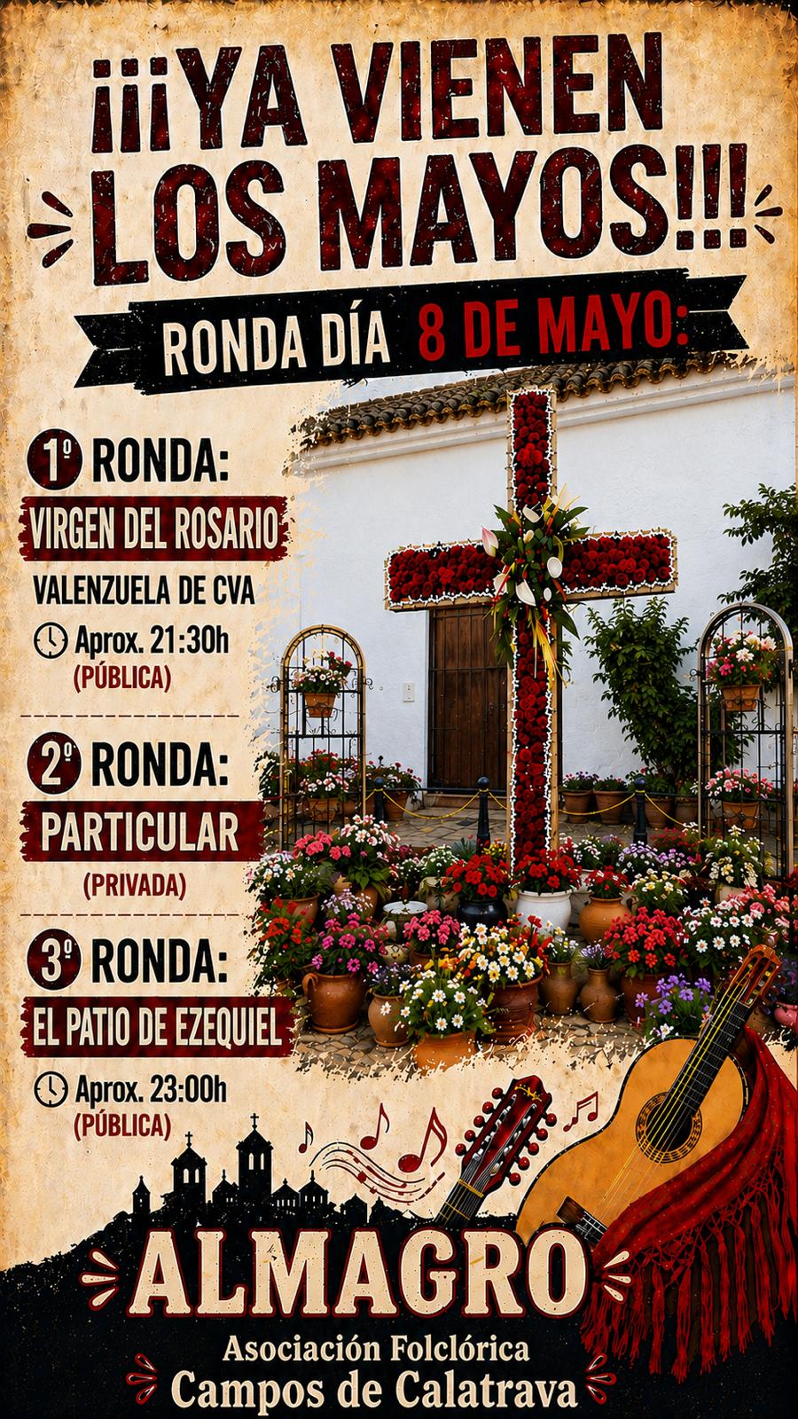 Ronda Mayos. Valenzuela de Calatrava.