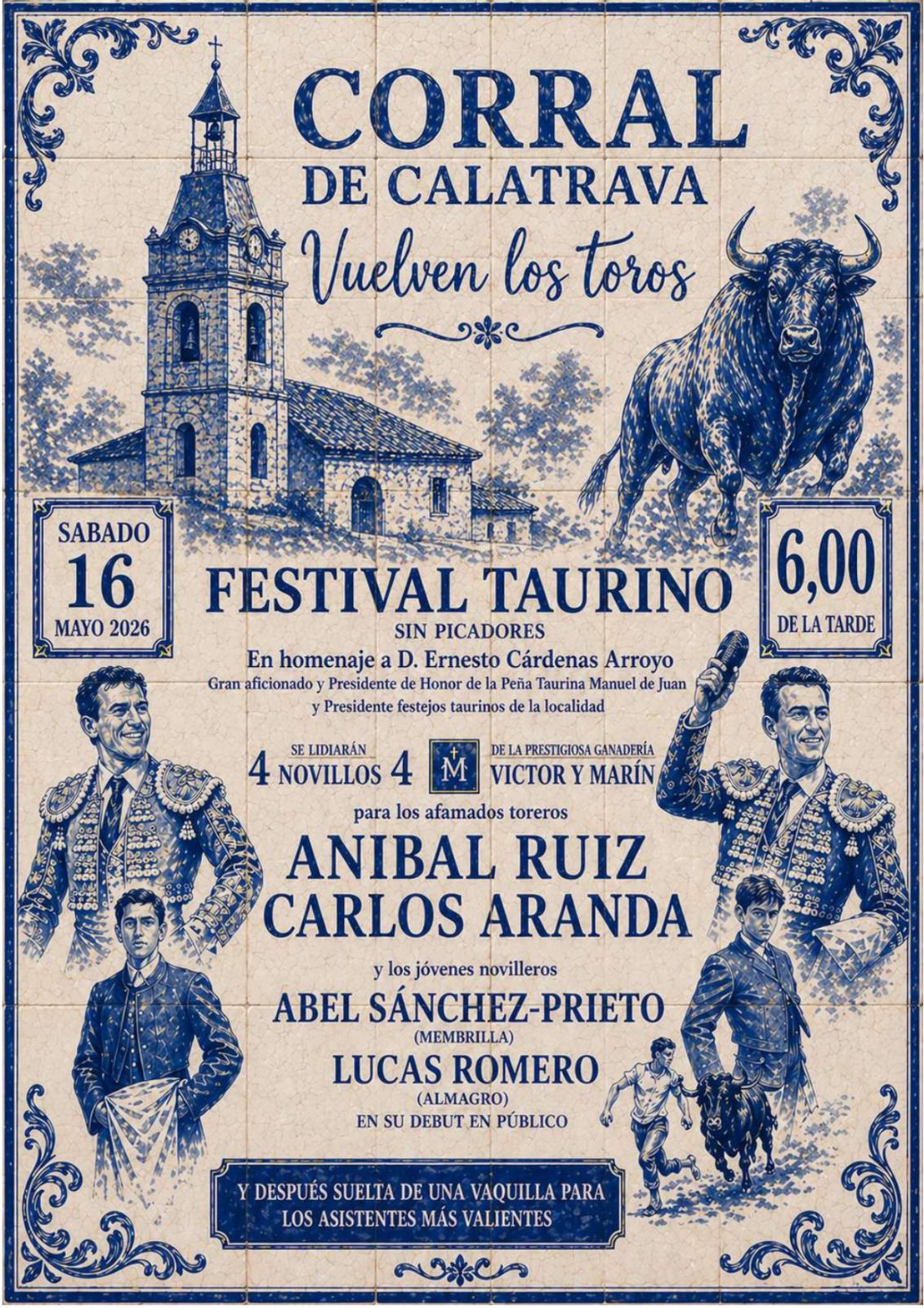 Festejo taurino. Corral de Calatrava