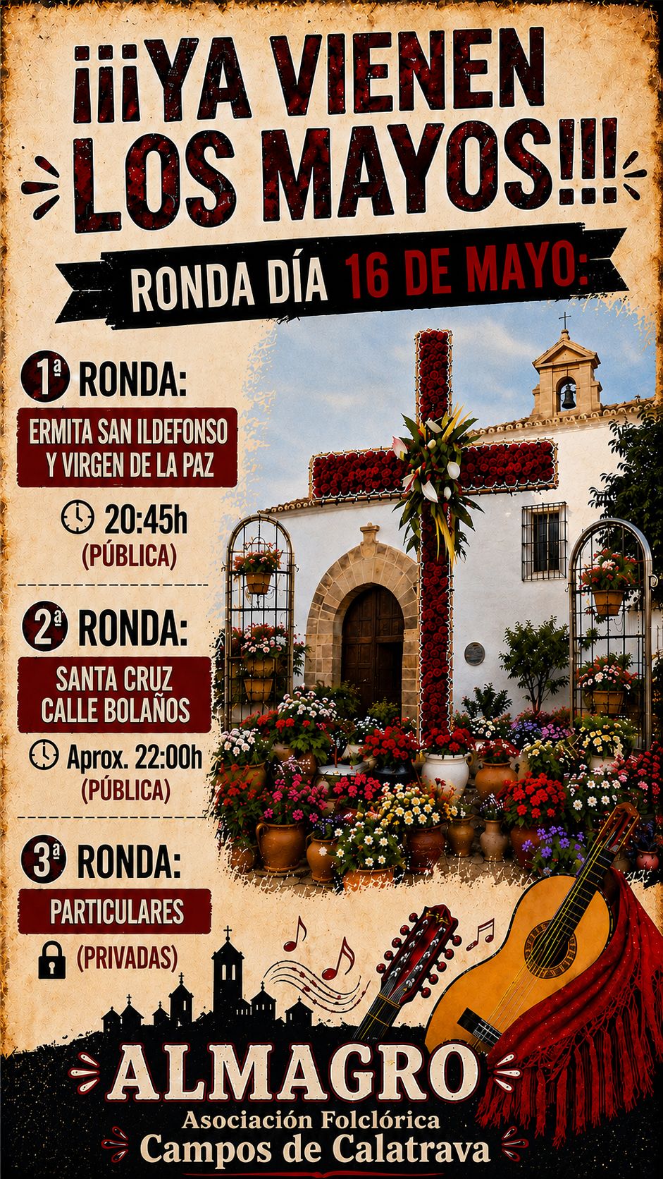 Cruz de mayo. Almagro