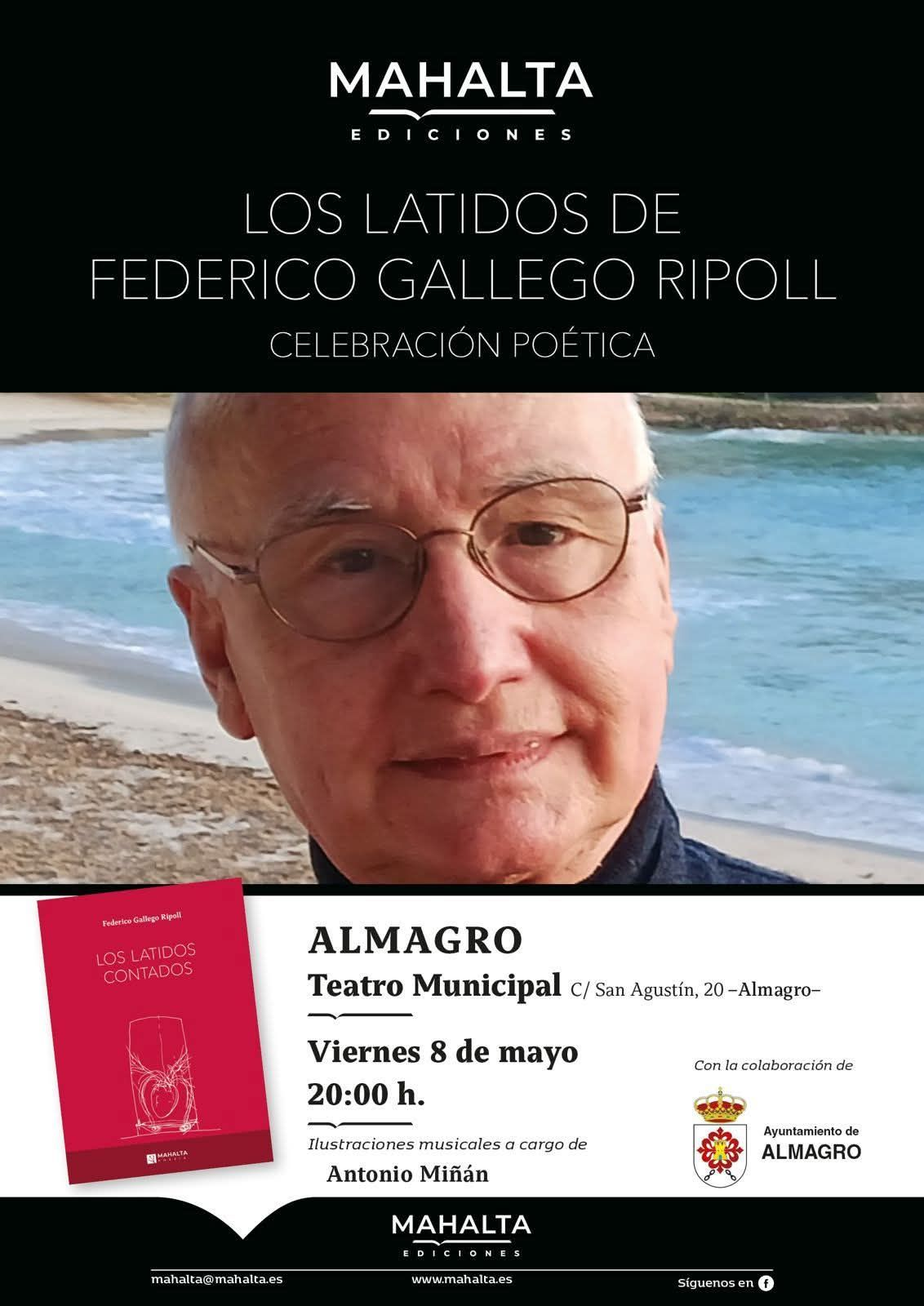 Presentación de libro Los latidos contados. Almagro