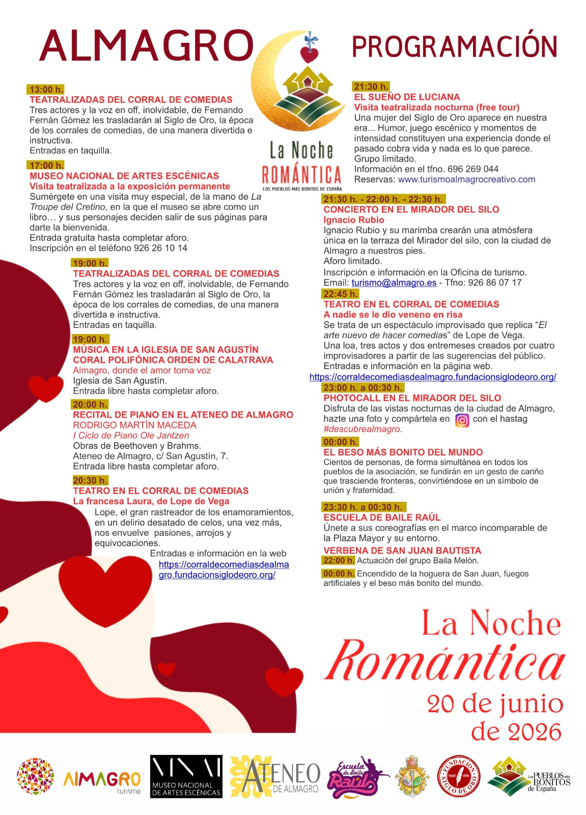 Noche Romántica. Almagro