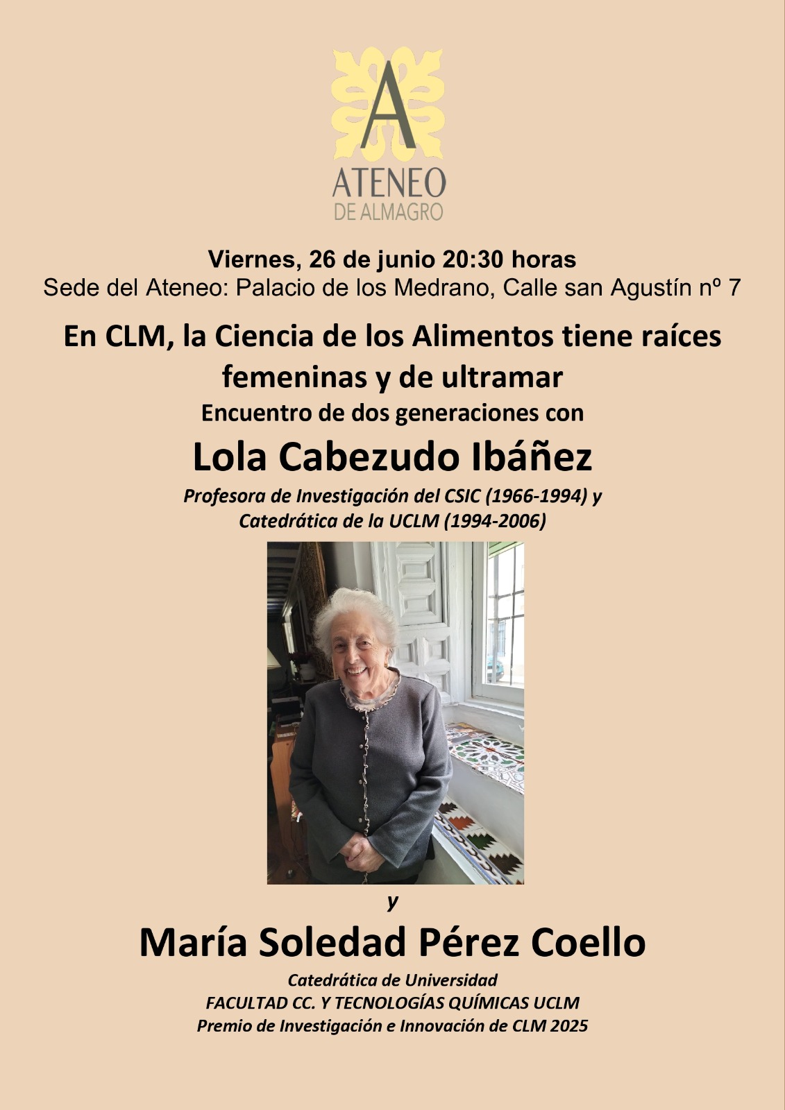Charla La ciencia de los alimentos tiene raíces femeninas en CLM