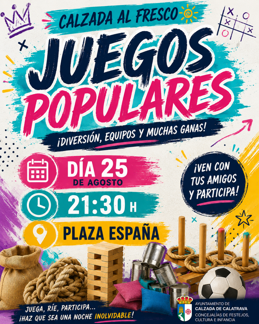 Juegos populares. Calzada de Calatrava.