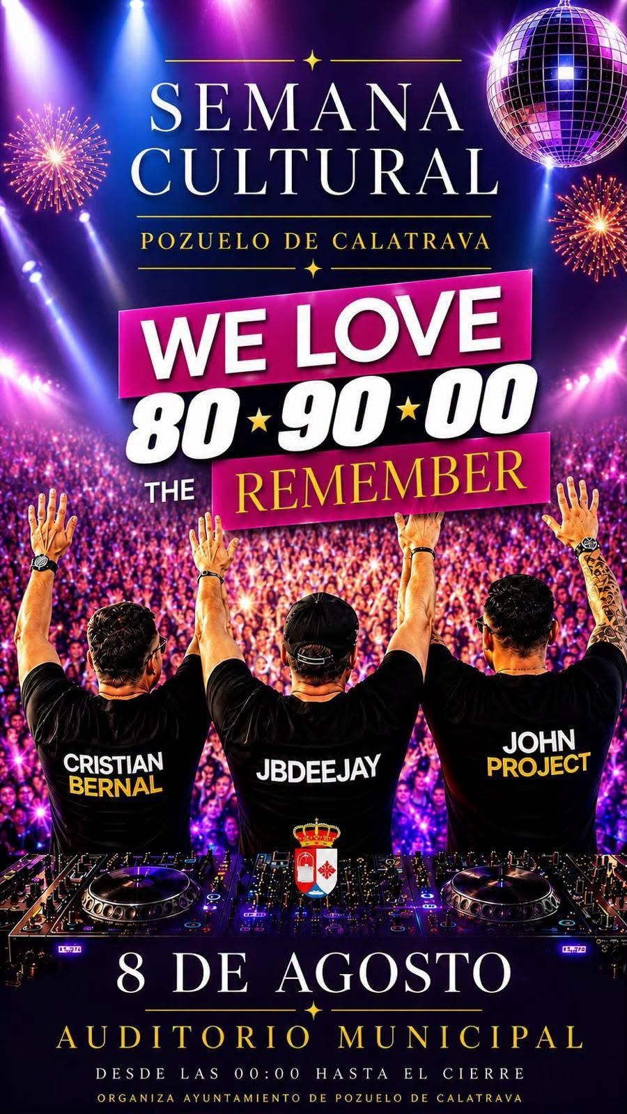 Fiesta de los 80, 90 y 00. Pozuelo de Calatrava.