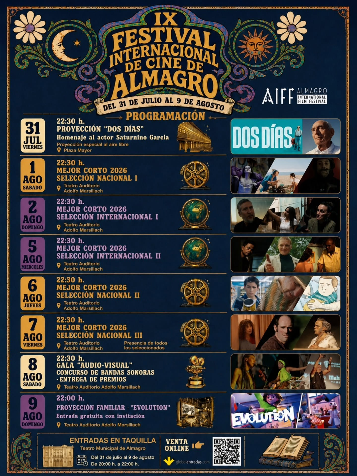 IX Festival internacional de cine de Almagro. Almagro