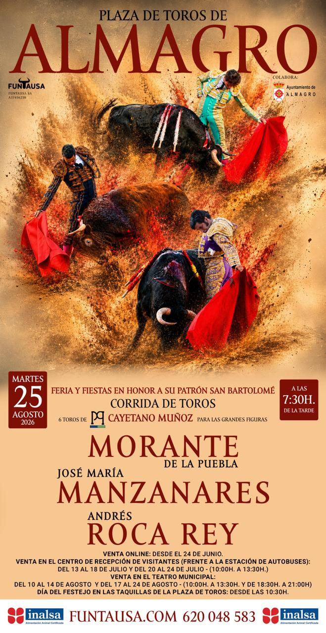 Festejo taurino. Almagro