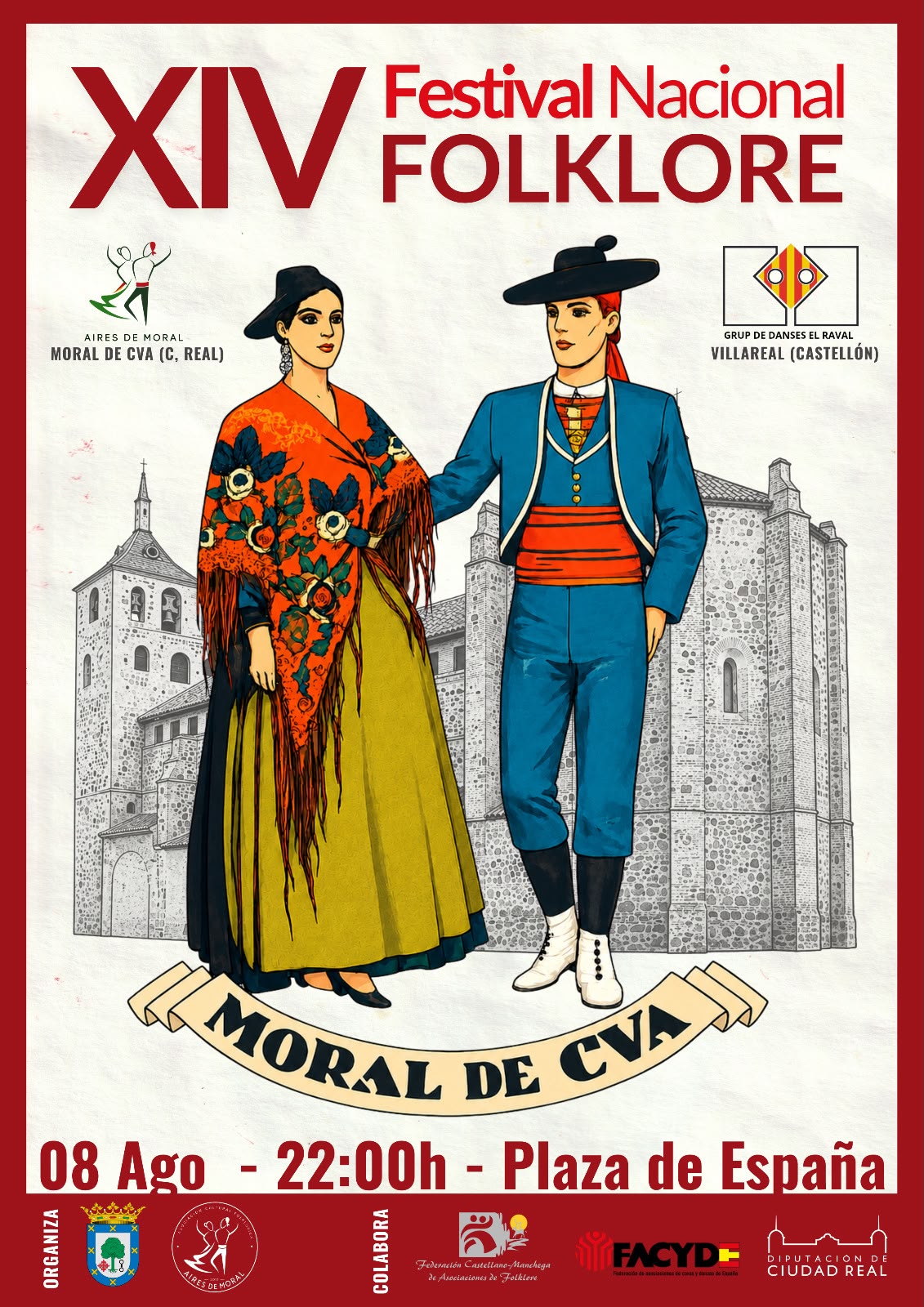 XIV Festival folclórico. Moral de Calatravva.