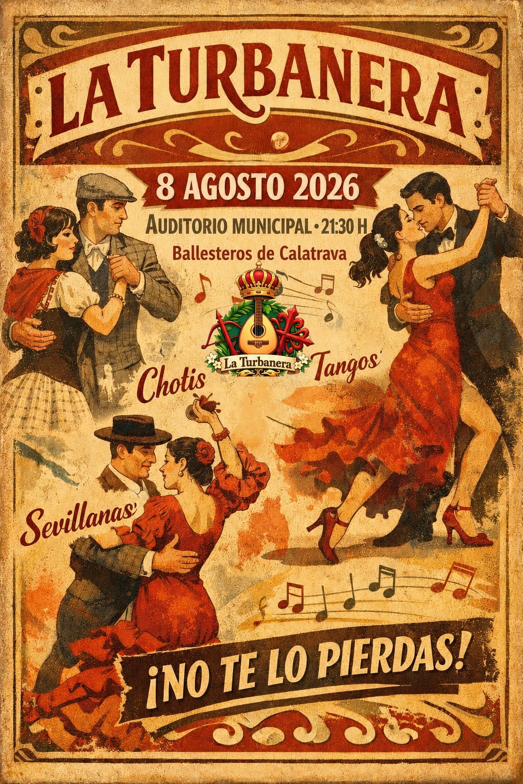 La Turbaner - tangos, chotis, sevillanas-. Ballesteros de Calatrava.